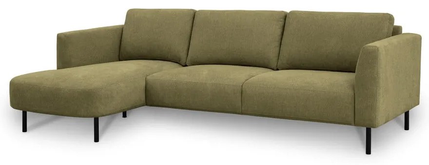 Divano angolare color senape (con penisola a sinistra) Hero – Scandic