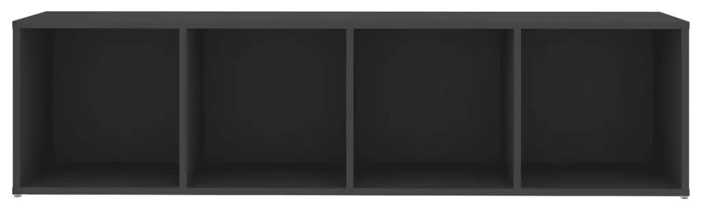 Mobile Porta TV Grigio 142,5x35x36,5 cm in Legno Multistrato