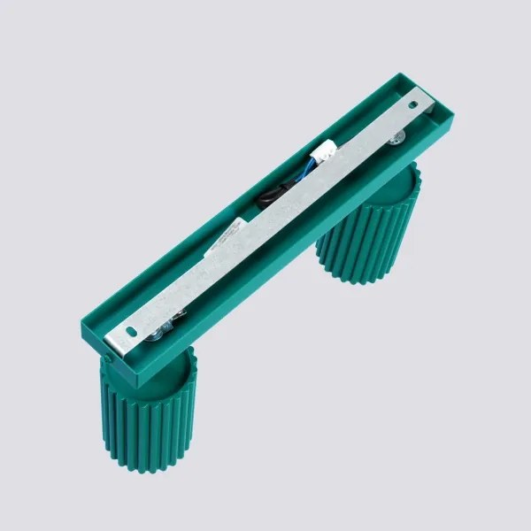 Brilagi - Faretto LED CRESTO 2xGU10/10W/230V turchese