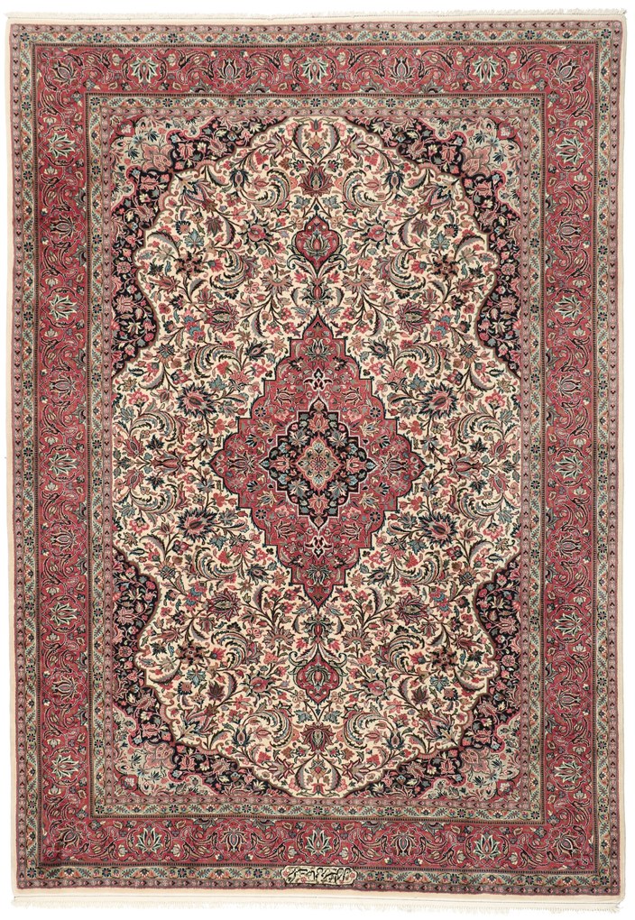 Sarouk Tappeto 290x200 (Iran) Annodato A Mano