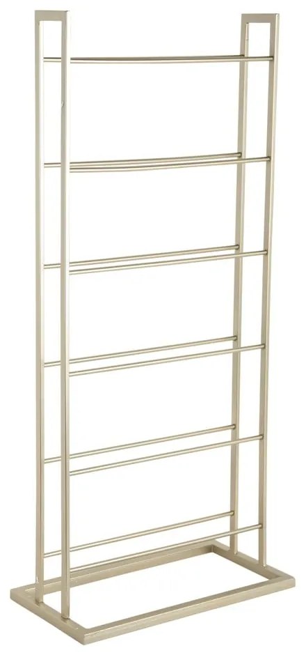 Portabottiglie dorato in metallo numero di bottiglie 5 38x84,5x20 cm Single Floor – PT LIVING