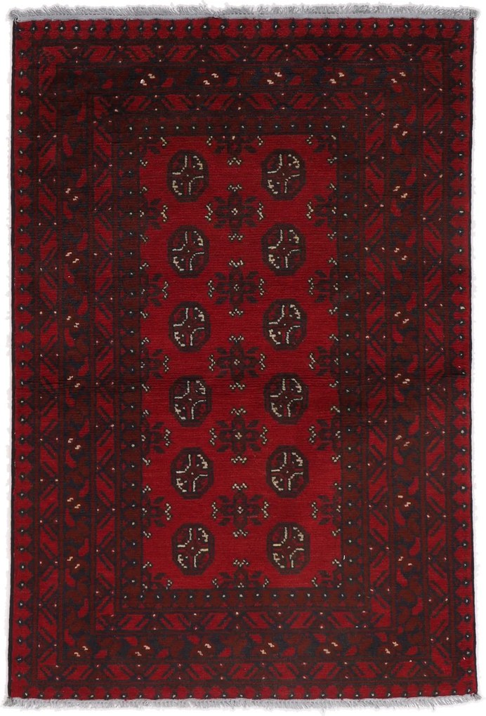 Afghan Tappeto orientale 100 x 140 (Afghanistan) Annodato A Mano