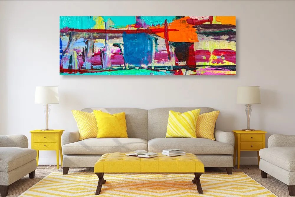 Quadro su tela – Opera d'arte astratta