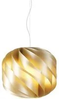 Sospensione 3 Luci New Gold in Metallo Cromato Cm. 72 x 70