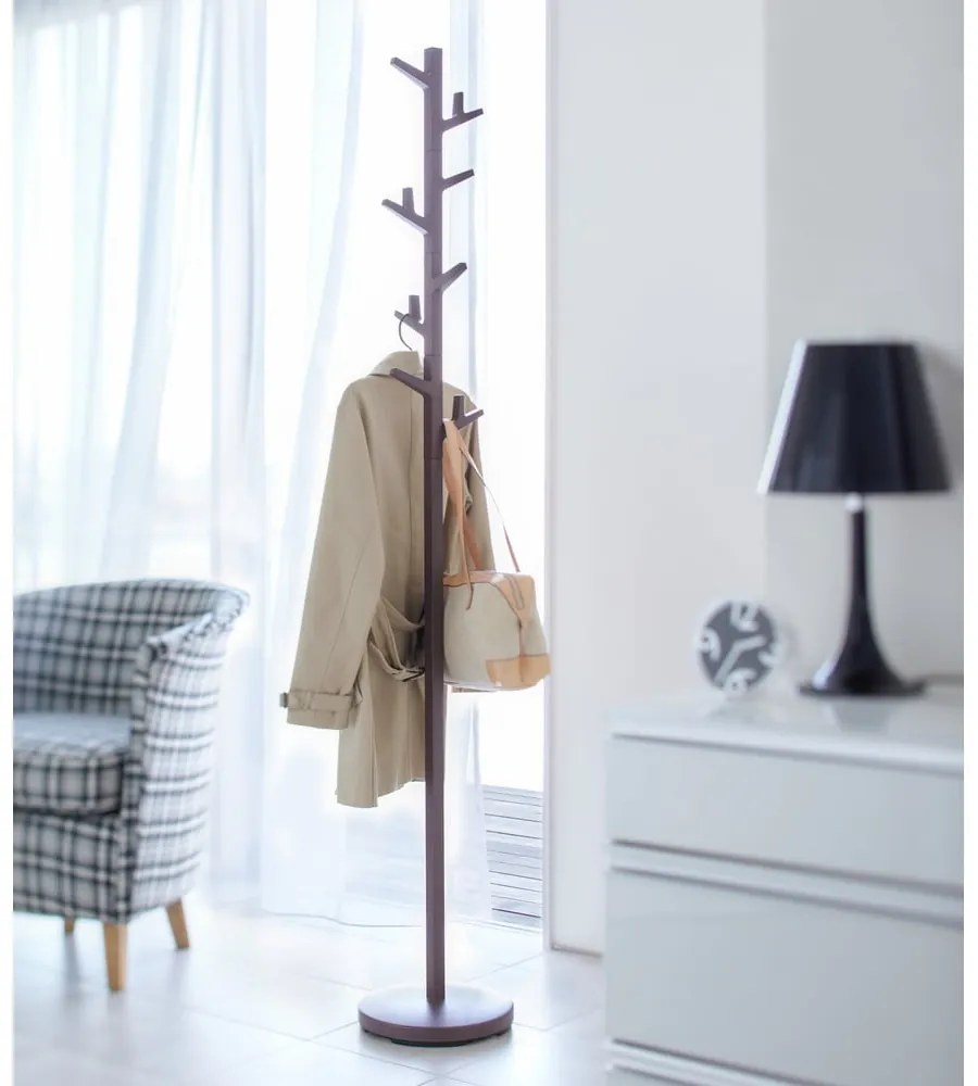 Gancio in metallo marrone Branch - YAMAZAKI