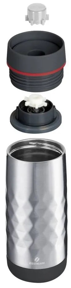 Tazza termica grigio chiaro 400 ml Viva - Westmark