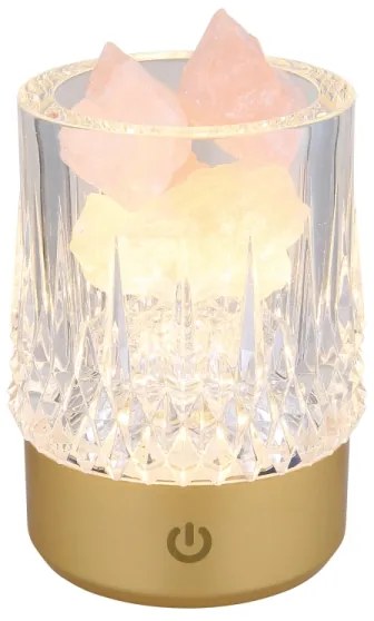 Globo 21044 - Lampada da tavolo LED dimmerabile LIZZY LED/1W/5V 1200 mAh oro