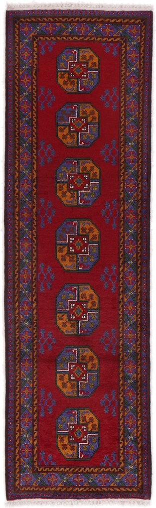 Afghan Tappeto 300 x 90 (Afghanistan) Annodato A Mano