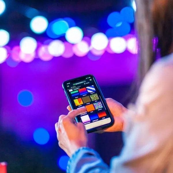 Twinkly TWF020STP-BEU - LED RGB da esterno catena decorativa 20xLED 14m IP44 Wi-Fi