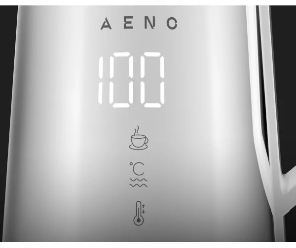AENO - Bollitore smart con LED display 1,7 l 2200W/230V bianco
