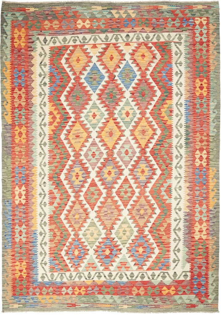 Kilim Tappeto 290 x 210 (Pakistan) Tessuto A Mano