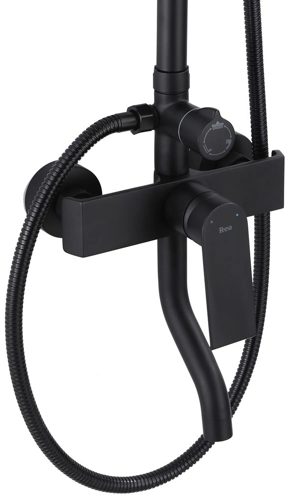 Set Doccia da incasso REA HASS Black