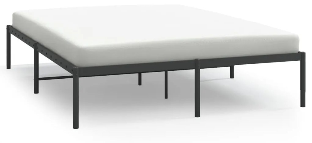 Giroletto in metallo nero 140x190 cm