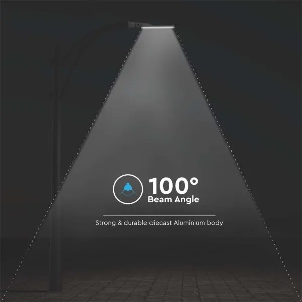 Lampione stradale a LED con sensore SAMSUNG CHIP LED/50W/230V 6500K IP65