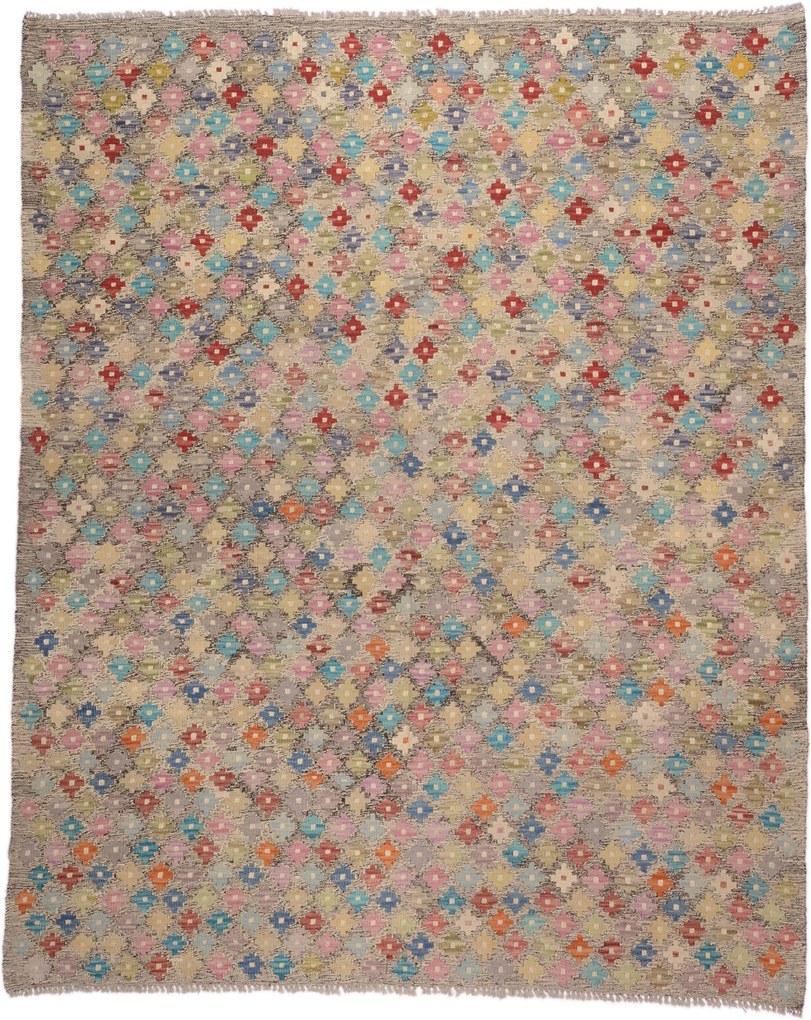Kilim Tappeto 220x180 (Afghanistan) Tessuto A Mano