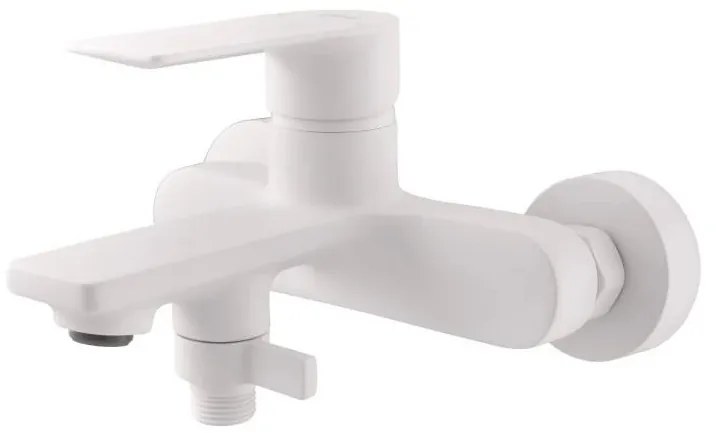 RAV Slezák NL154.5BMAT - Miscelatore per vasca NIL bianco opaco