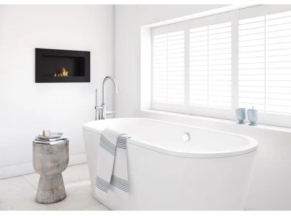 BIO camino incasso GOLF 37,4x64,8 cm 1kW nero TUV