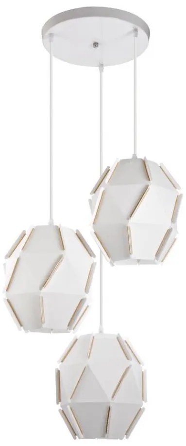 Lampadario a sospensione con filo 3xE27/60W/230V