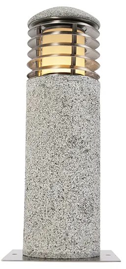 Lampada da terra per esterni moderna in granito 40 cm - Happy