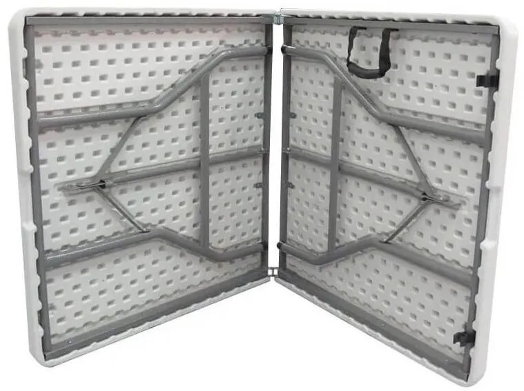 CATE - tavolo catering pieghevole salvaspazio in acciaio e abs