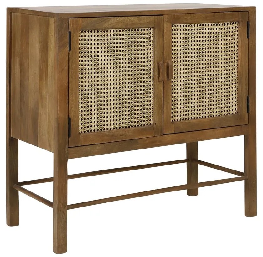 Cassettiera in legno di mango marrone 88x84 cm Nipas - Light &amp; Living