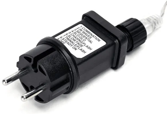 Aigostar - Catena LED natalizia da esterno 150xLED/8 funzioni 18m IP44 bianco freddo