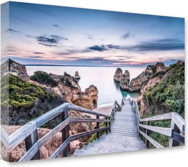 Immagine su tela, 85 x 113 cm Canvas Praia - Styler