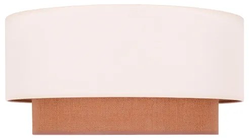 Duolla - Plafoniera BOHO 3xE27/15W/230V diam. 60 cm crema/beige