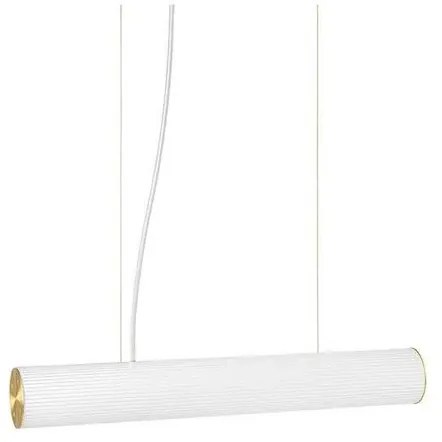 Vuelta Lampada a Sospensione 60 Bianco/Ottone - Ferm Living