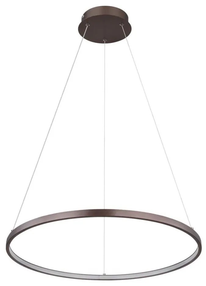 Globo 67192-29BR - Lampadario LED a sospensione con filo RALPH LED/29W/230V marrone