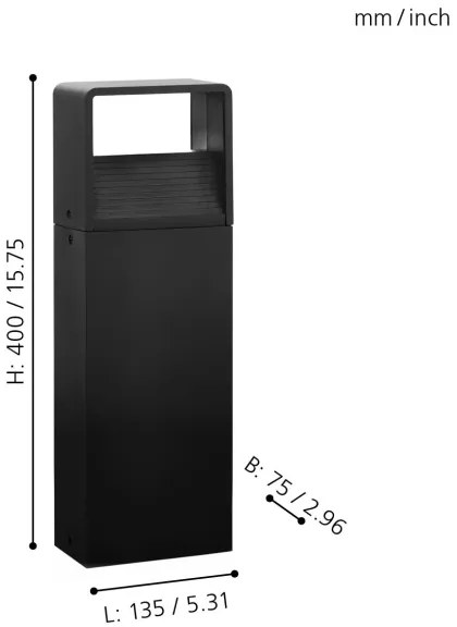 Eglo 98271 - Lampada LED da esterno DONINNI LED/6W/230V IP44