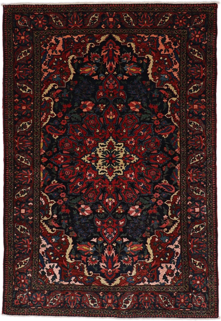 Bakhtiar Tappeto 150 x 220 (Iran) Annodato A Mano