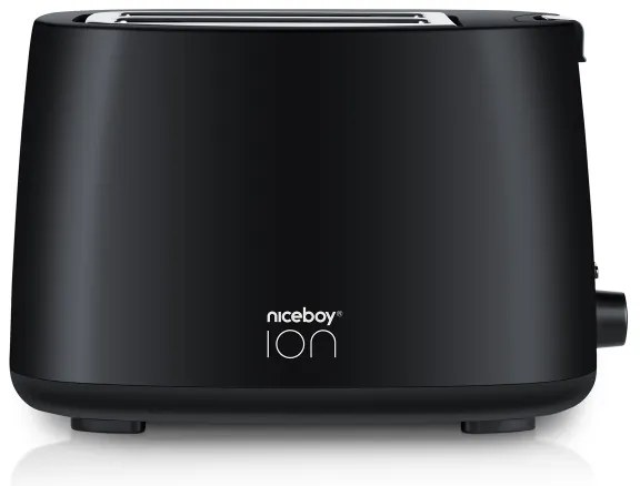 Niceboy ION Cruncher C1 - Tostapane a due fori e tostatore 750W/230V nero