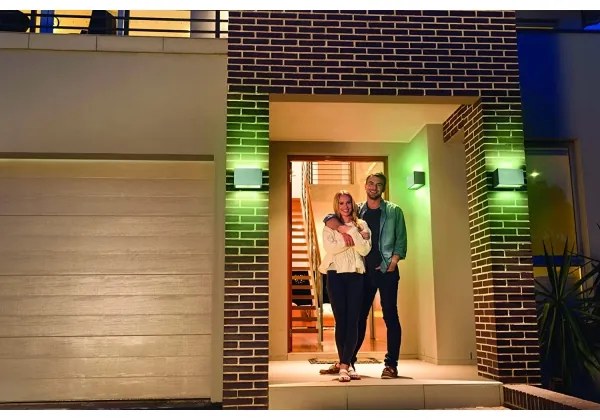 Ledvance - Applique da esterno LED RGBW dimmerabile SMART+ BRICK LED/14W/230V Wi-Fi IP44