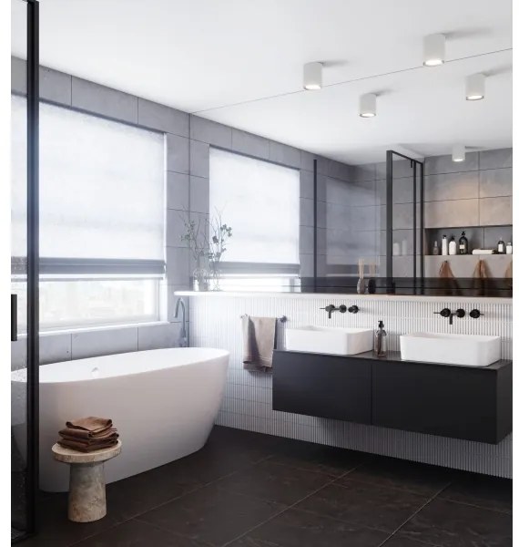 Nordlux - Faretto da bagno LANDON LED/6,5W/230V IP44 bianco