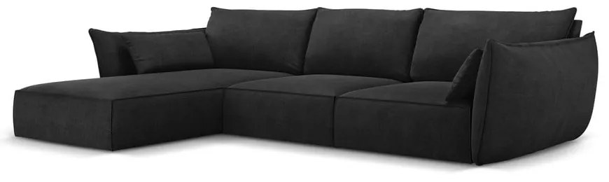 Divano angolare grigio scuro (angolo sinistro) Vanda - Mazzini Sofas