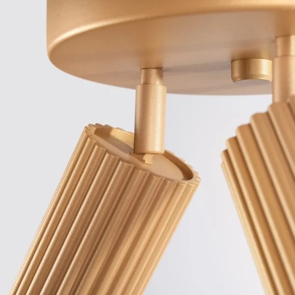 Brilagi - Faretto LED CRESTO 3xGU10/10W/230V oro