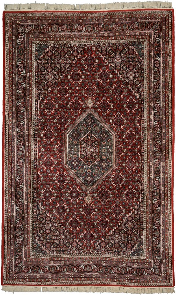 Bidjar Tappeto orientale 190x310 Rosso (Indian) Annodato A Mano