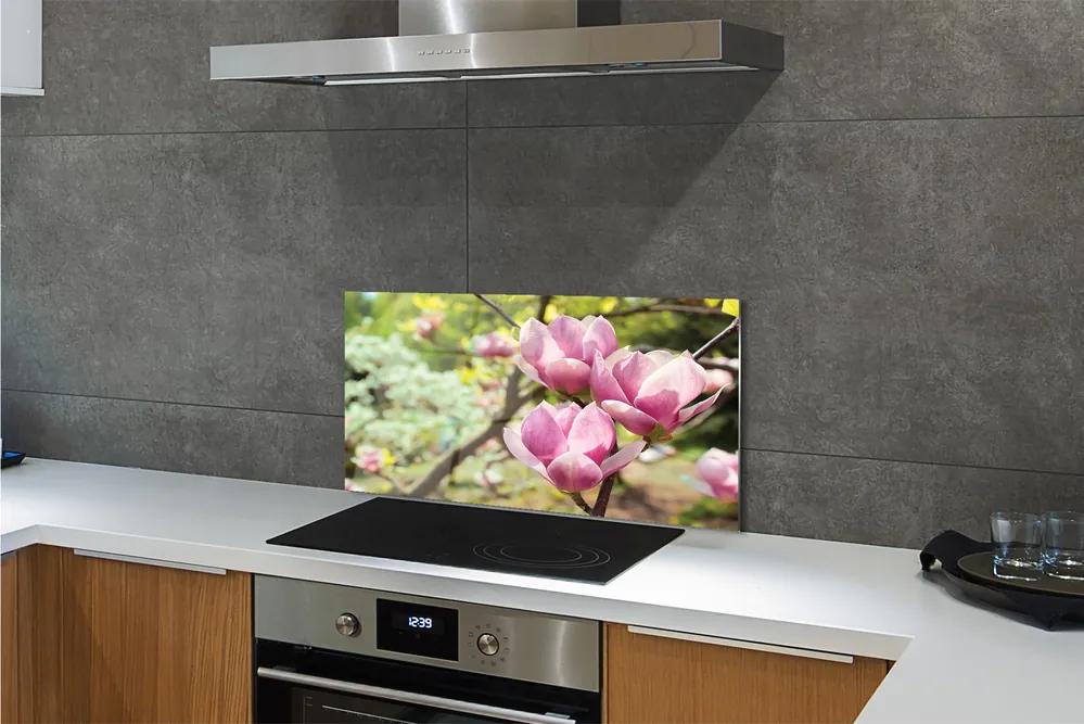 Rivestimento parete cucina Albero di magnolia 100x50 cm