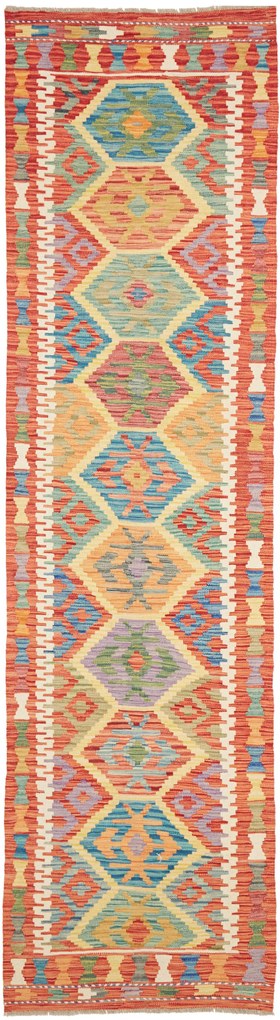 Kilim Tappeto orientale 80 x 290 (Pakistan) Tessuto A Mano
