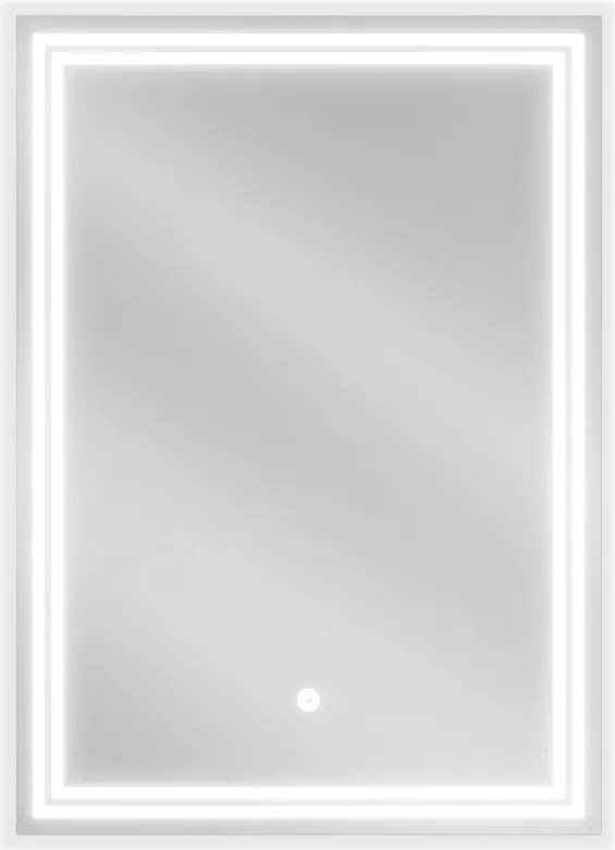 Mexen Taco specchio da bagno retroilluminato 50 x 70 cm, LED 6000K, antiappannamento - 9805-050-070-611-00