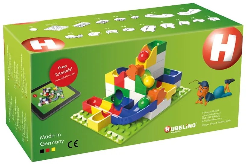 Prolunga con interruttore per pista sferica - Hubelino