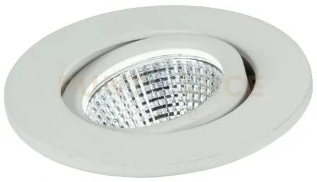 Incasso led polaris bianco tondo 3w 300lm 4000k 6,6x5,7cm