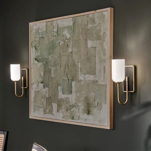 Kichler KL-SOLIA-1W-CPZB - Lampada da bagno a LED SOLIA 1xG9/3W/230V IP44, finitura oro