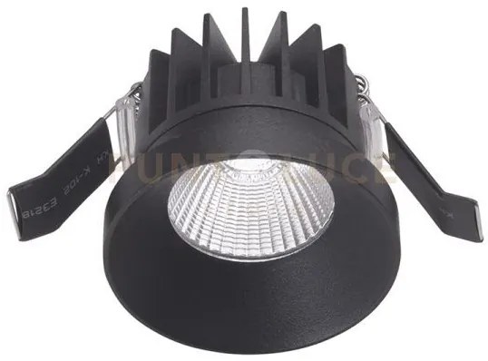 Gfa302- faretto da incasso in alluminio a led 3000k 650lm 9w d.7cm ...
