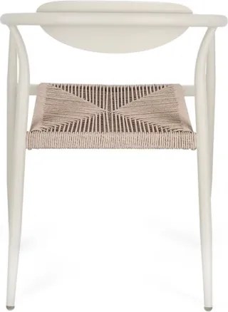 Sedia Da Esterno In Alluminio Con Braccioli Impilabile Linares Wall Bizzotto