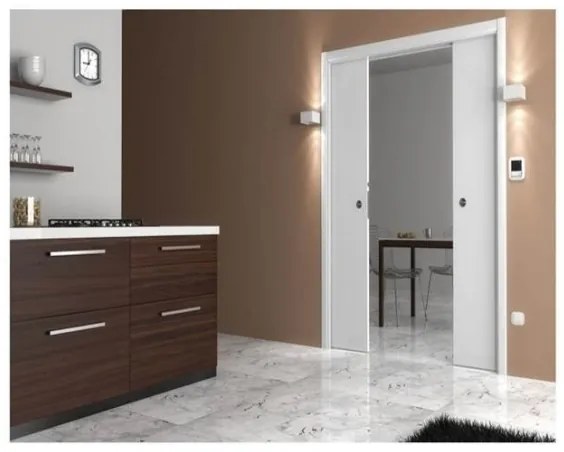 Controtelaio (110+110) x 210 x 11 cm Ermetika Evolution doppio intonaco per porta a scomparsa (CONTATTARE PER DISPONIBILITA')