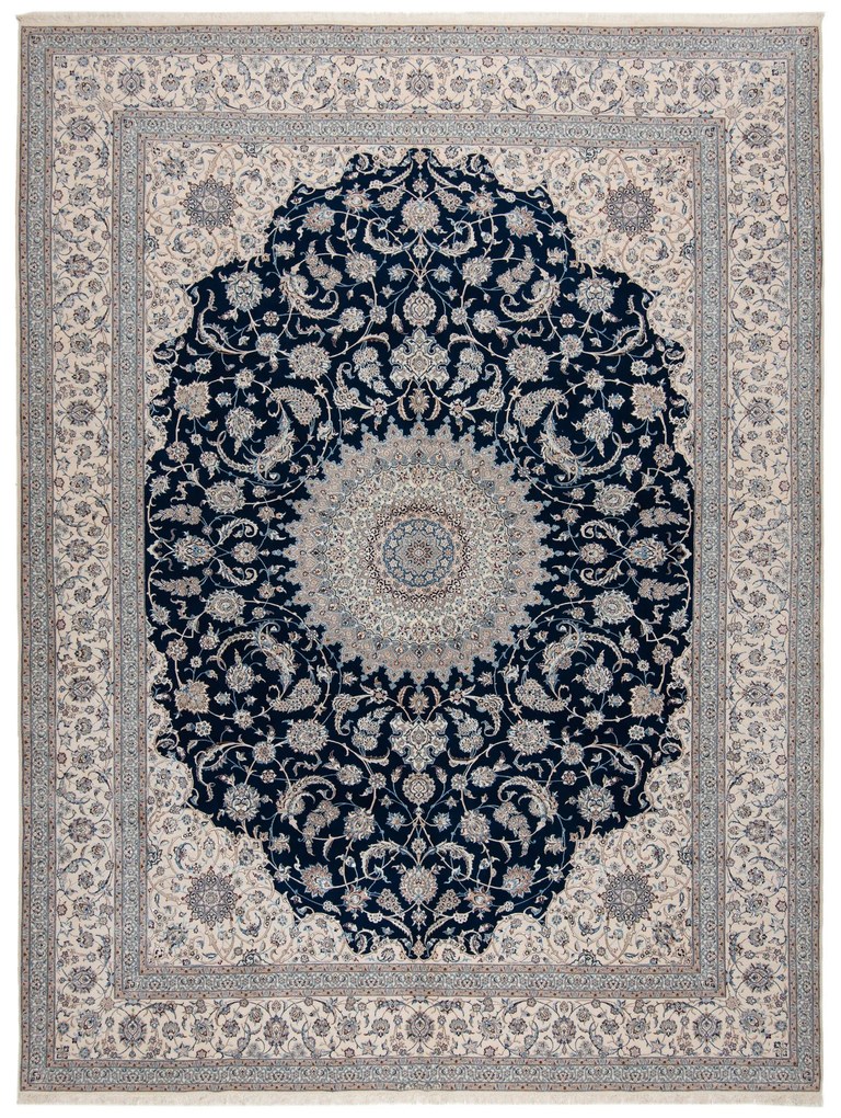 Tappeto persiano 310 x 420 (Iran) Annodato A Mano