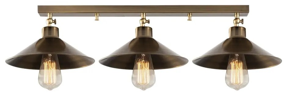 Lampada da soffitto color bronzo con paralume in metallo ø 24 cm Berceste - Opviq lights