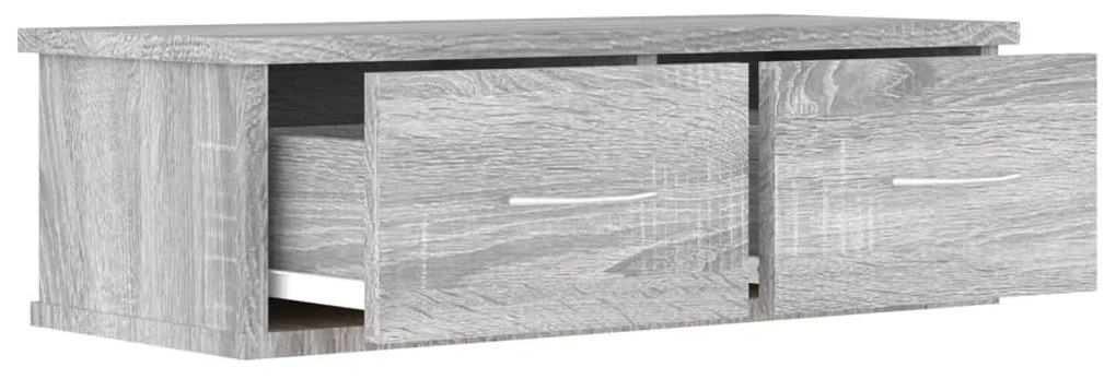 Libreria grigio sonoma 60x26x18,5cm in legno ingegnerizzato
